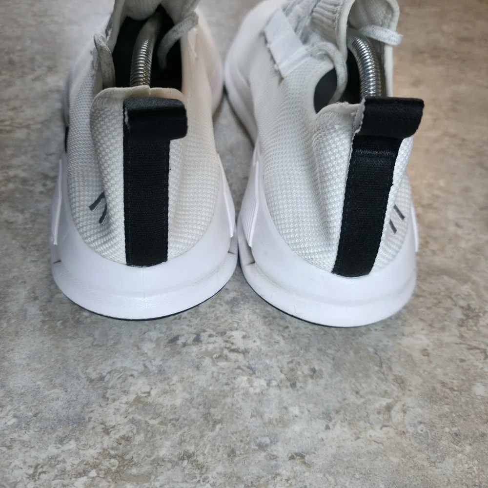 On Cloudeasy Undyed White Black Mens 13 Running Sneakers Shoes